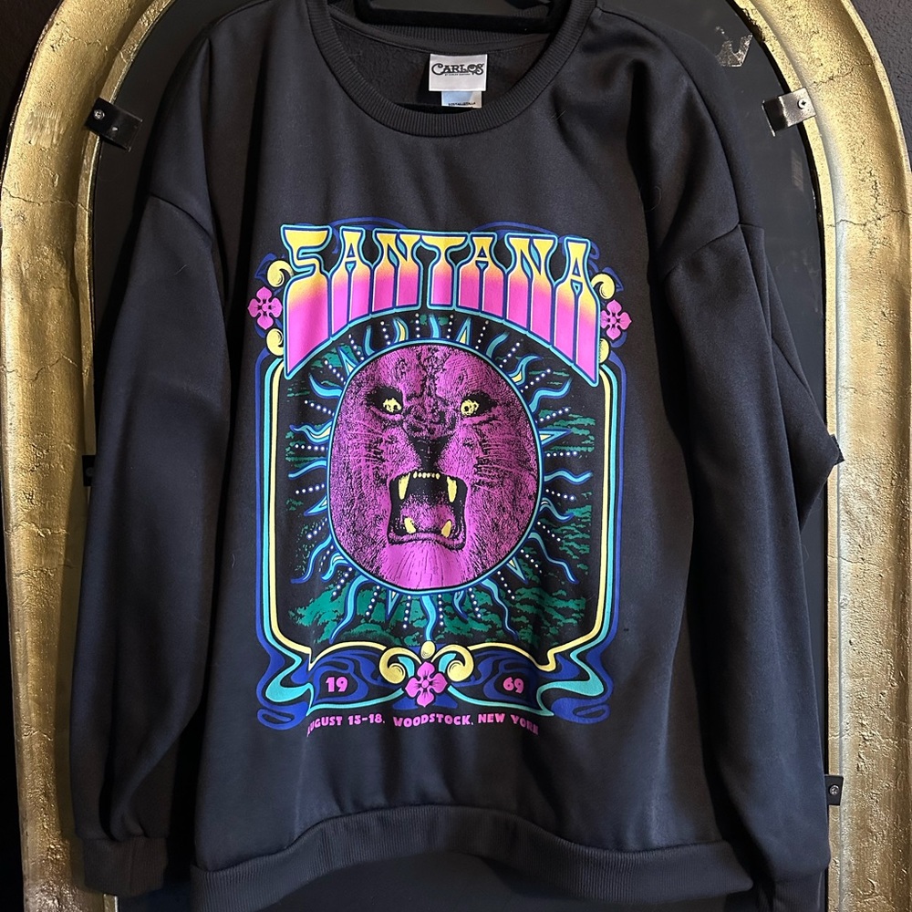 Santana Oversized Crewneck- NEW
